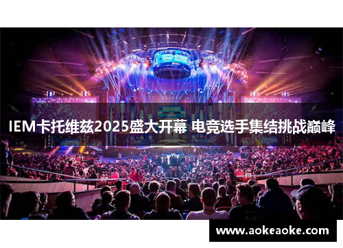 IEM卡托维兹2025盛大开幕 电竞选手集结挑战巅峰